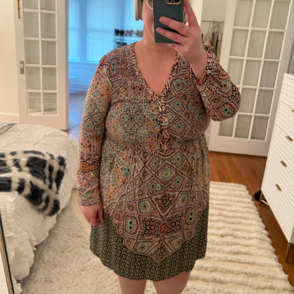 Anthropolgie Banet Dress by Maeve with pockets in XL